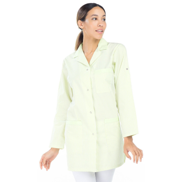 Blouse médicale femme manches transformables polycoton REMI
