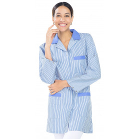 Blouse femme manches transformables en polycoton (2)