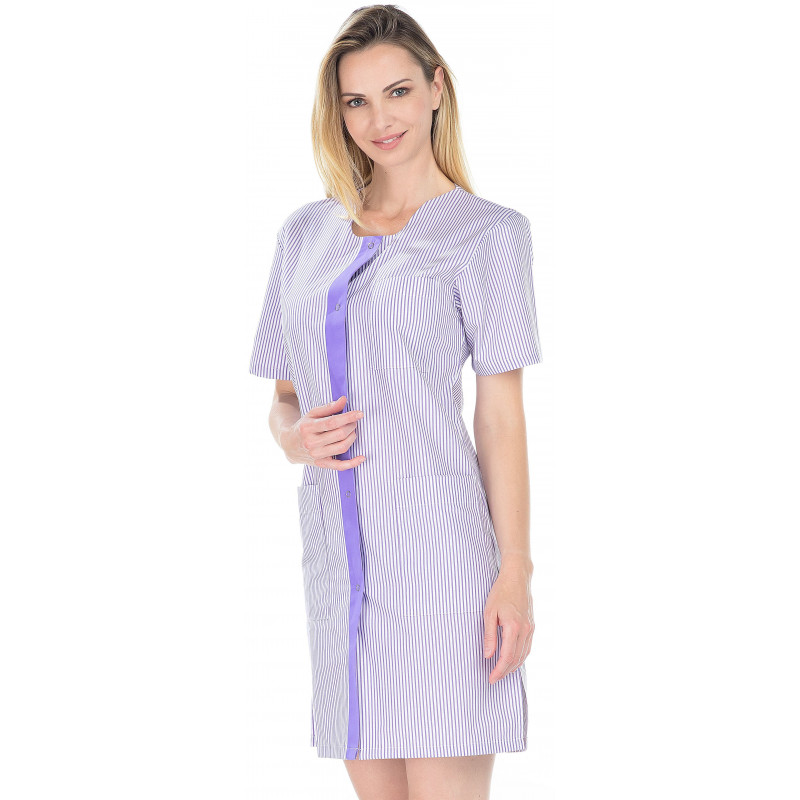 Blouse de travail femme manches courtes