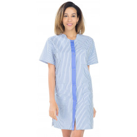 Blouse de travail femme manches courtes (2)