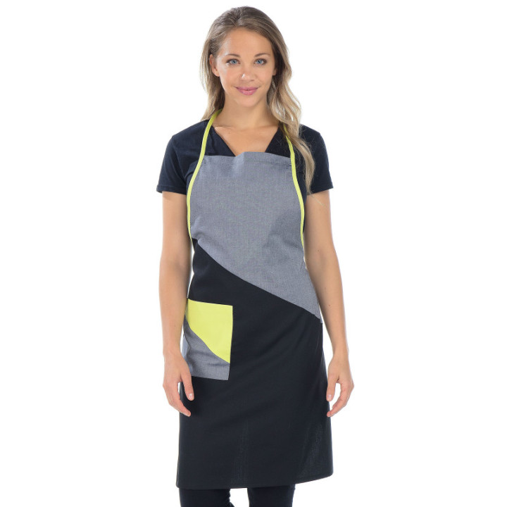 Tablier bavette 1 poche REMI pour restauration et accueil