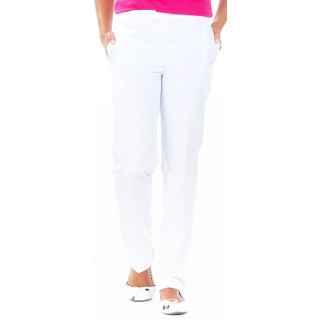 Pantalon médical blanc REMI homme unisexe professionnel