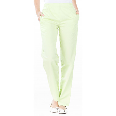 Pantalon femme ventre plat, élastique cotés et dos