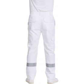 Pantalon ambulancier homme blanc (2)