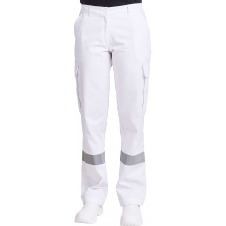 Pantalon ambulancier homme blanc