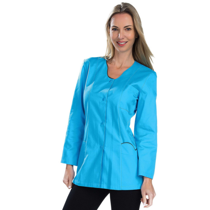Tunique médicale femme manches longues transformables REMI