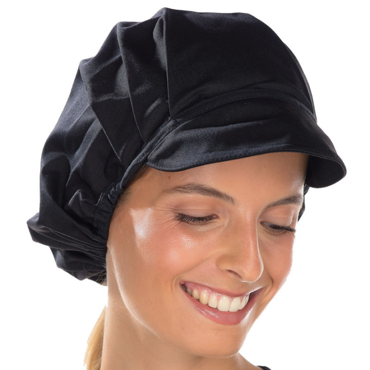 Casquette gavroche noire agroalimentaire REMI – unisexe