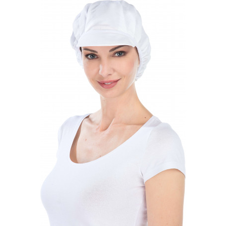 Casquette gavroche visière pour industries agroalimentaires