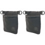 Lot de deux pochettes ceinture pour serveur et serveuse