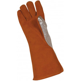 Gants anti-chaleur 5 doigts entièrement aluminisé pour sidérurgie