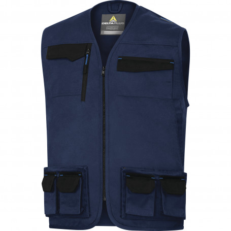 Gilet de travail en polyester / coton