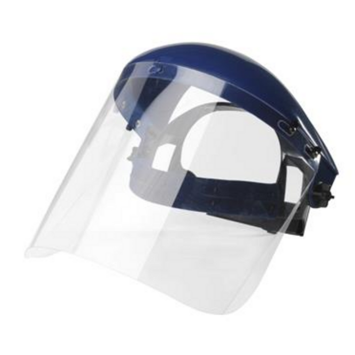 Visière de protection électricien basse tension ajustable