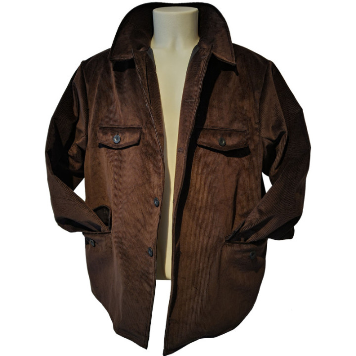 Vareuse velours côtelé doublée homme chantier Le Laboureur