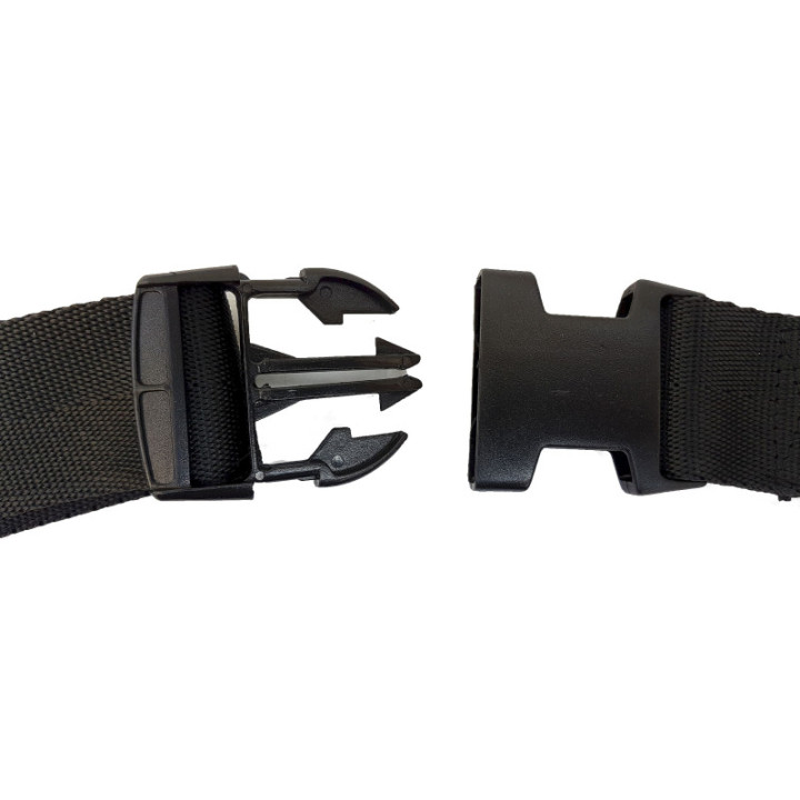 Sacoche de serveur en cuir avec monnayeur transparent de 5 pièces d'euros fermeture par aimant