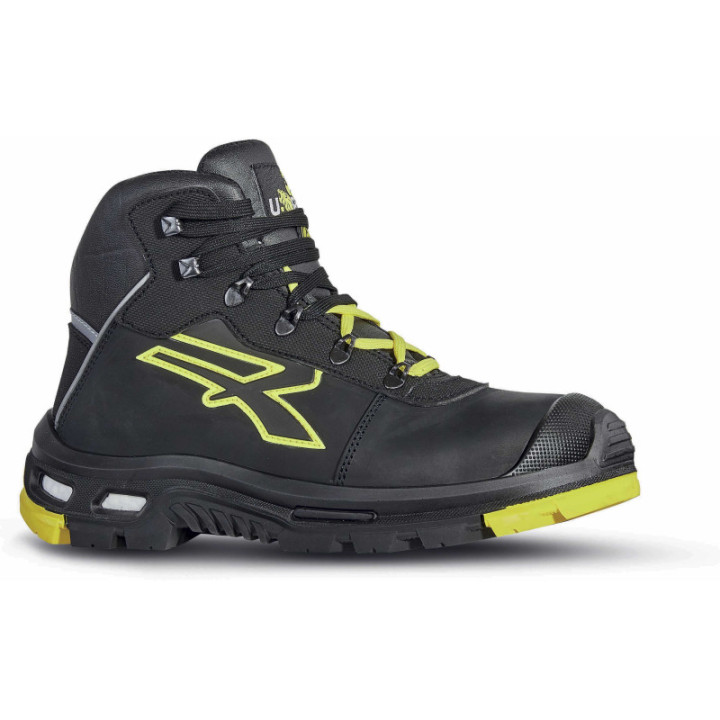 Chaussures hautes de sécurité cuir pull-up S3 U-Power