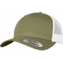 Casquette retro trucker bicolore