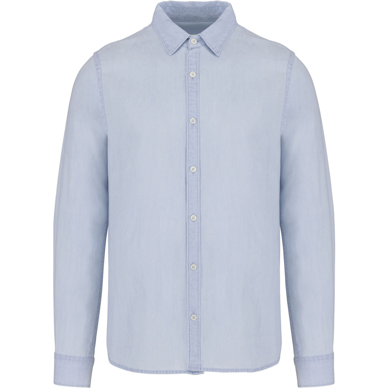 Chemise écoresponsable coton twill homme décontracté Chemise écoresponsable coton twill homme décontracté