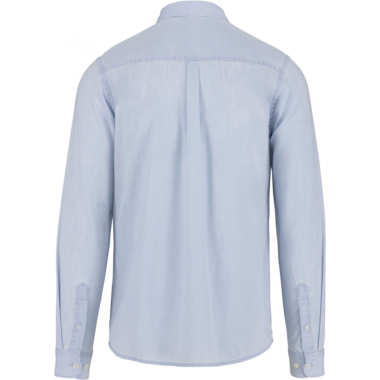 Chemise écoresponsable coton twill homme décontracté Chemise écoresponsable coton twill homme décontracté