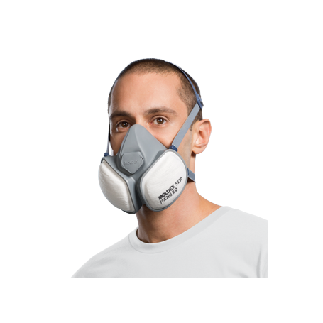 Demi-masque respiratoire de protection FFA1 P2 R D