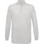 Polo homme manches longues safran B&C