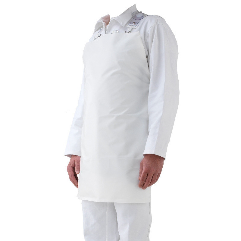 Housse PVC blanc 60x75cm