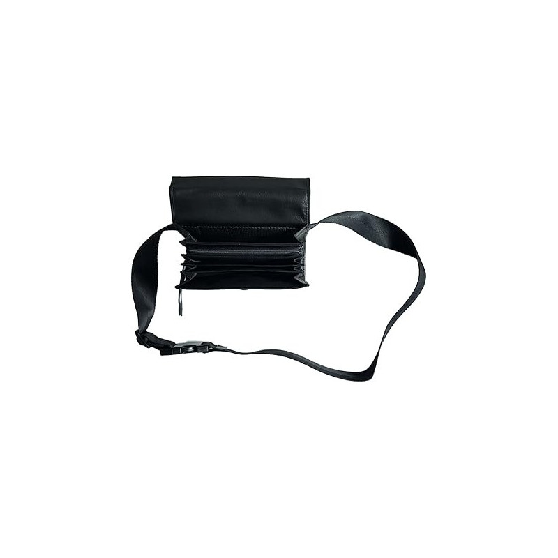 Sacoche de Serveur en Cuir, Vendue sans monnayeur, Fermeture Cartable