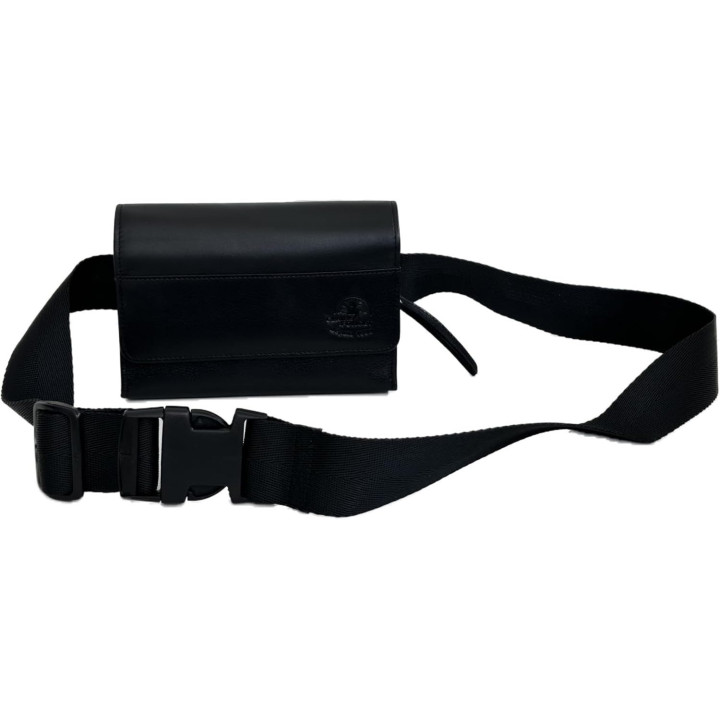 Sacoche serveur cuir avec monnayeur 5 pièces noir CLAIRE-FONCET
