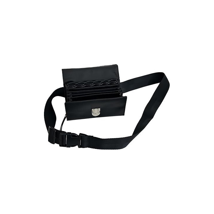 Sacoche banane serveur cuir avec monnayeur 6 pièces euros