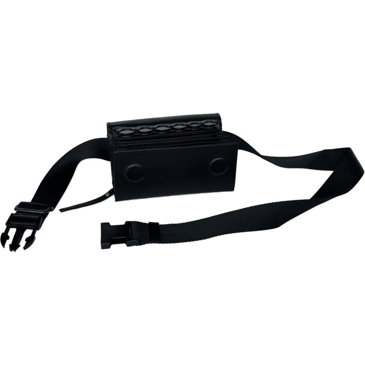 Sacoche banane serveur cuir avec monnayeur 6 pièces euros