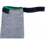 Gant tricoté avec longue manchette