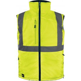 Gilet sans manches chaud haute visibilité (2)