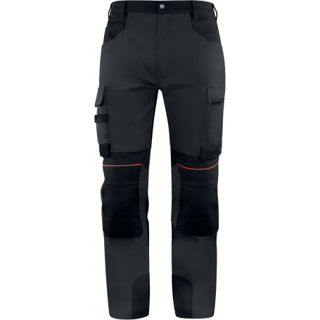 Pantalon de travail stretch coupe regular a haute résistance
