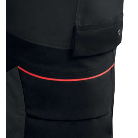 Pantalon de travail stretch coupe regular a haute résistance