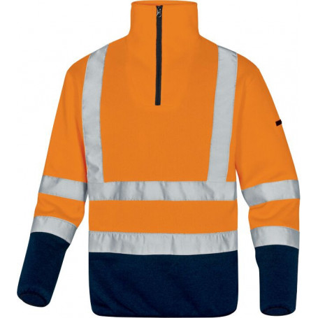 Pull Polaire en Polyester avec Renforts