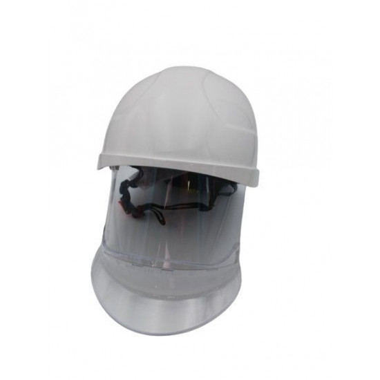 Casque Électricien Classe 1 avec Écran Intégré et Jugulaire