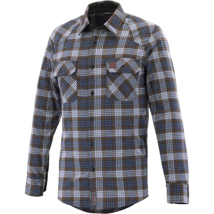 Chemise de travail Joséphine LAFONT flanelle mixte