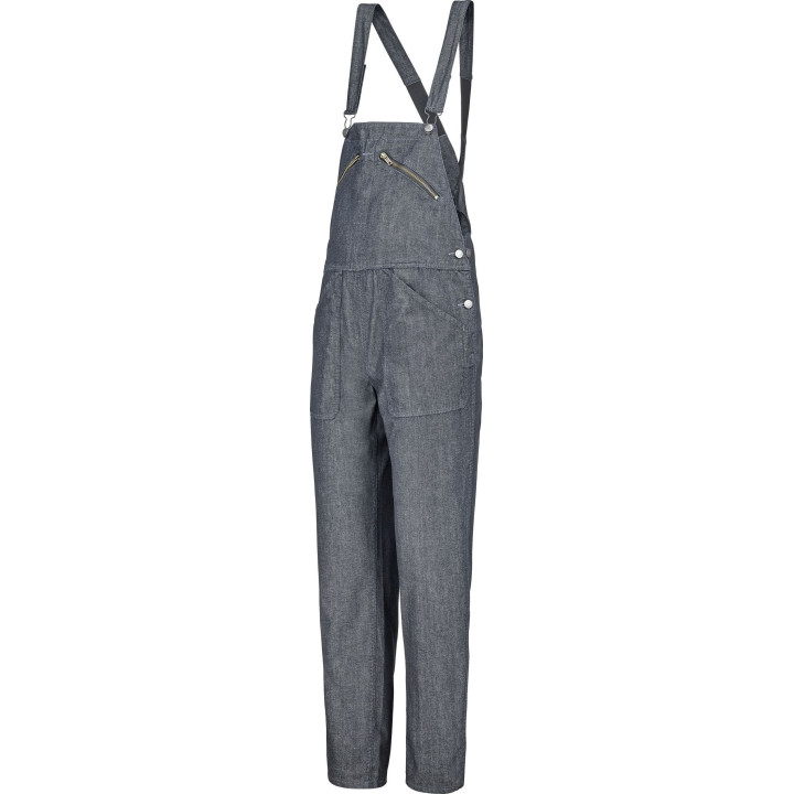 Salopette Sophie jean femme 100% coton travail et quotidien