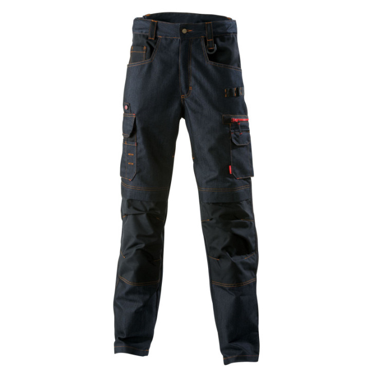 Jean Terra Lafont pantalon de travail homme BTP robuste