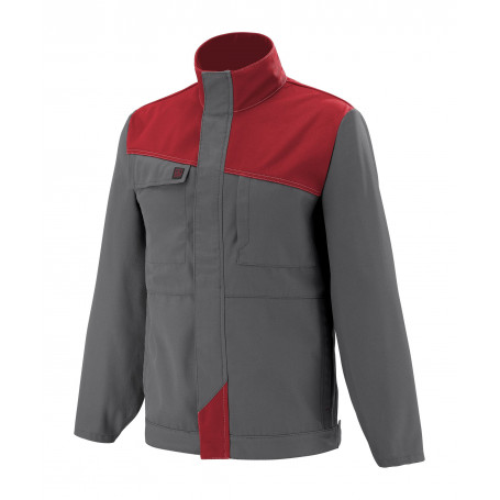 Blouson de Travail Grenat - Confort, Solidité et Performance pour les Professionnels