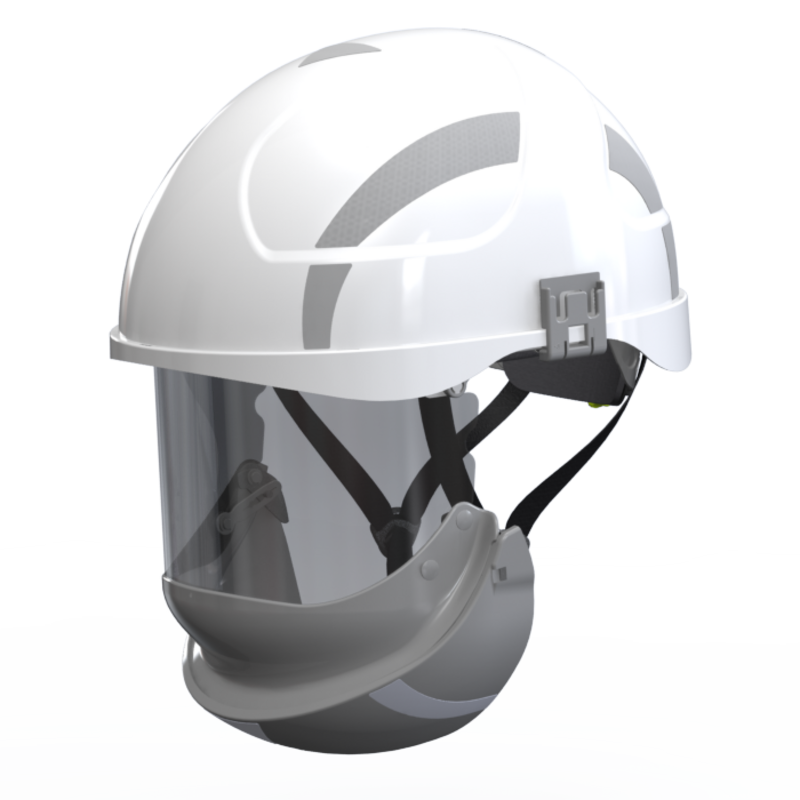 Casque Électricien Classe 2 avec Écran Intégré - Protection Maximale et Confort