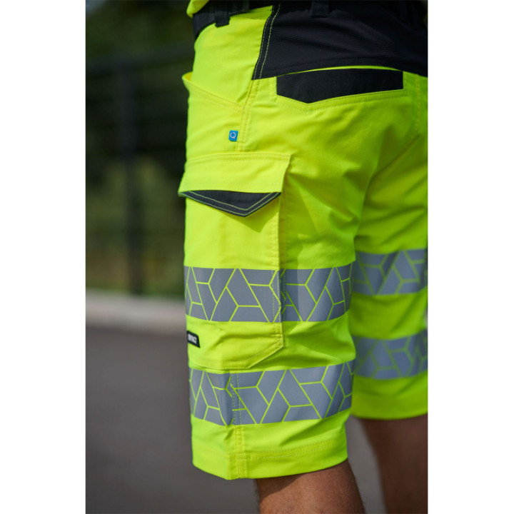 Bermuda de travail haute visibilité Qandid Sioen pro