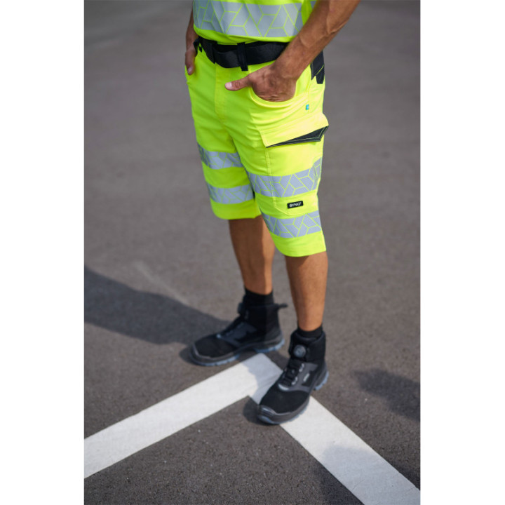 Bermuda de travail haute visibilité Qandid Sioen pro