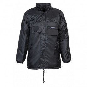 Parka coupe-vent fourré pour agent de sécurité et de gardiennage (2)