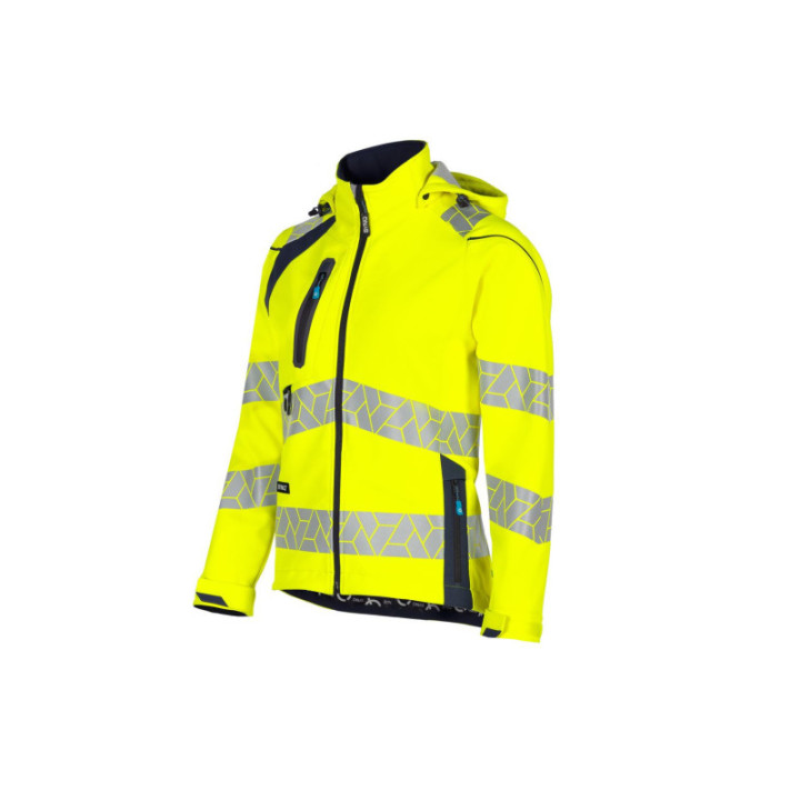 Veste softshell haute visibilité femme SYNQ Deteqtor Sioen