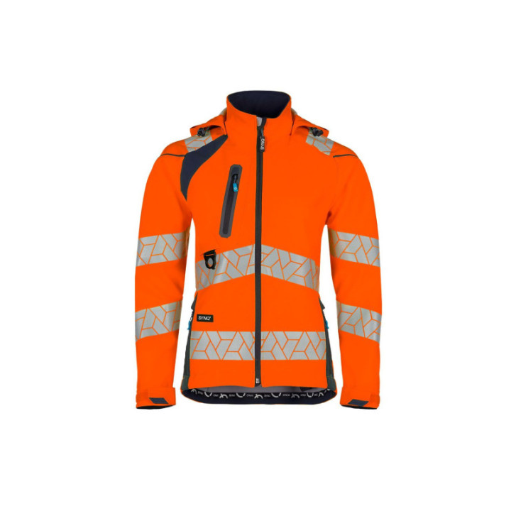 Veste softshell haute visibilité femme SYNQ Deteqtor Sioen