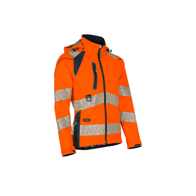 Veste Softshell Deteqtor Haute Visibilité pour Femme