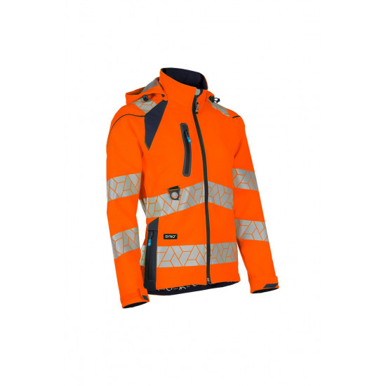 Veste Softshell Deteqtor Haute Visibilité pour Femme