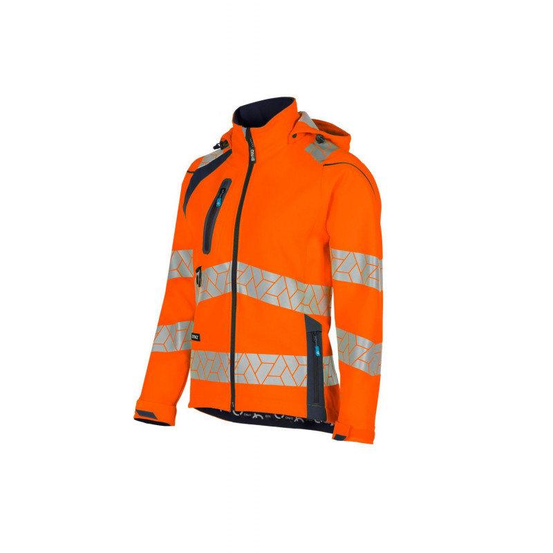 Veste Softshell Deteqtor Haute Visibilité pour Femme