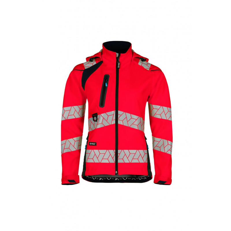 Veste Softshell Deteqtor Haute Visibilité pour Femme