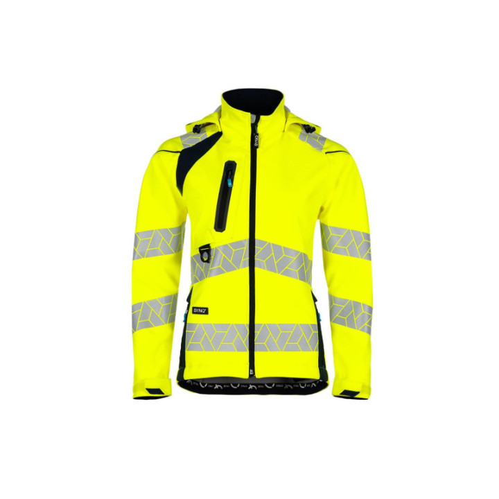 Veste softshell haute visibilité femme SYNQ Deteqtor Sioen